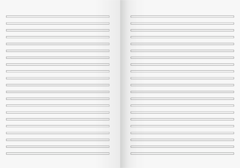 Brunnen Schulheft 32 Blatt Standard A4 Lineatur 3