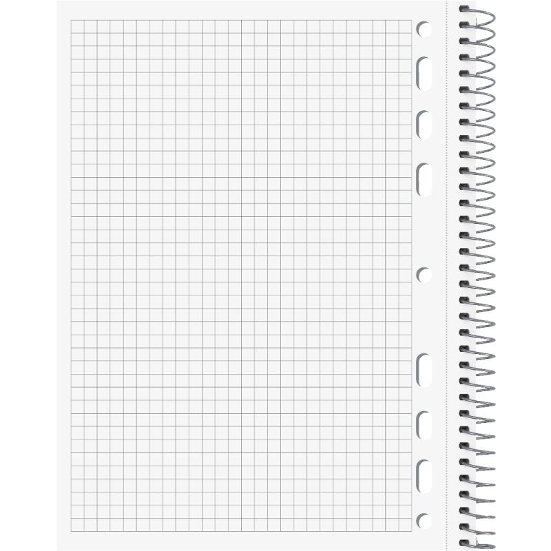 Brunnen Collegeblock A5 Metallic Premium 100 Blatt kariert Hardcover