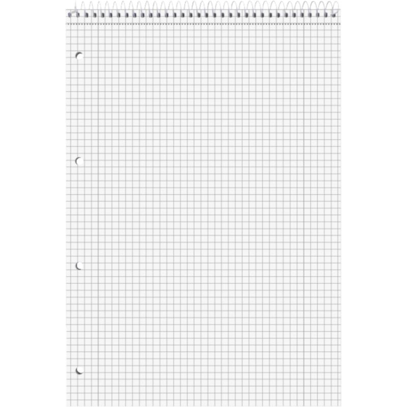 Brunnen Collegeblock A4 Student 80 Blatt kariert Lineatur 28 - Spirale oben