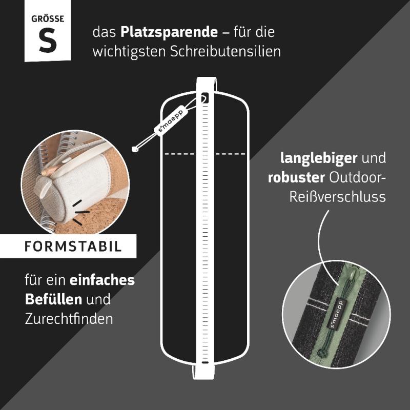 Brunnen Schlampermäppchen s'maepp S cork