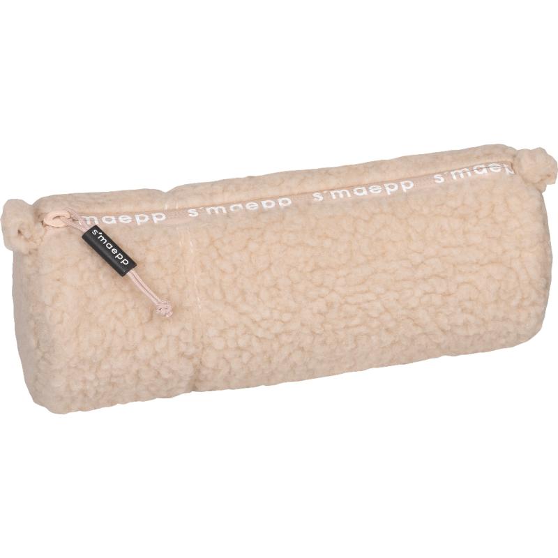Brunnen Schlampermäppchen s'maepp M Plüsch beige