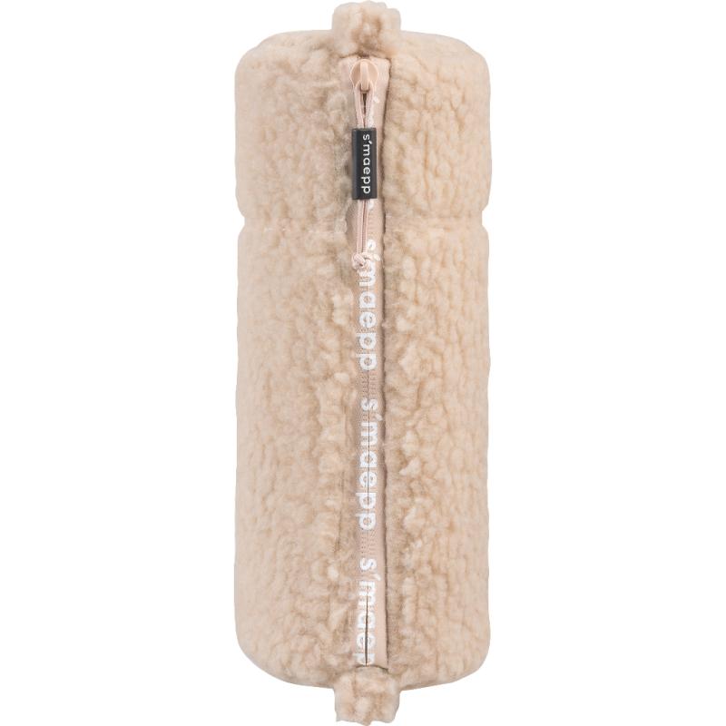 Brunnen Schlampermäppchen s'maepp M Plüsch beige