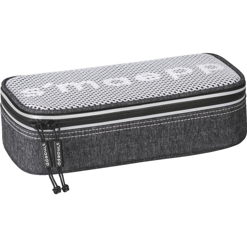 Brunnen Schlampermäppchen s'maepp XL mesh grau