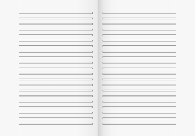 Brunnen Schulheft 16 Blatt Standard A4 Lineatur 3R