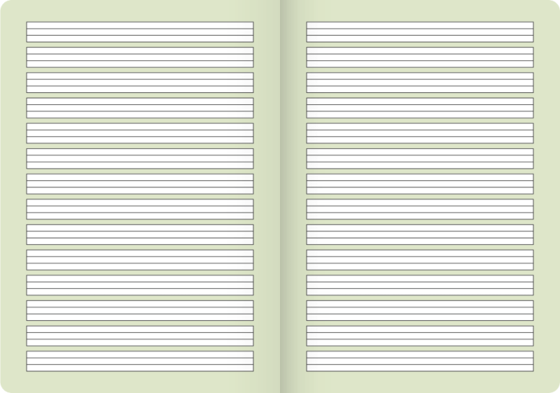 Brunnen Premium Schulheft 32 Blatt Vivendi A4 Lineatur 1