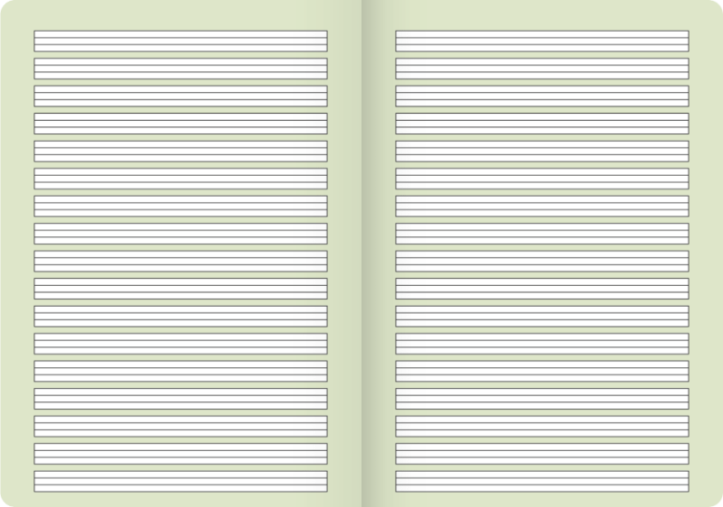 Brunnen Premium Schulheft 32 Blatt Vivendi A4 Lineatur 2