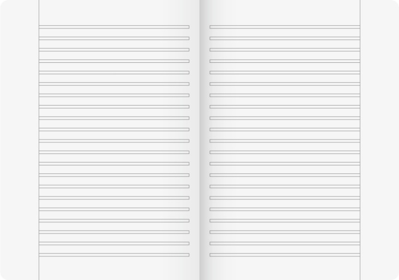 Brunnen Premium Schulheft 32 Blatt Vivendi A4 Lineatur 3R