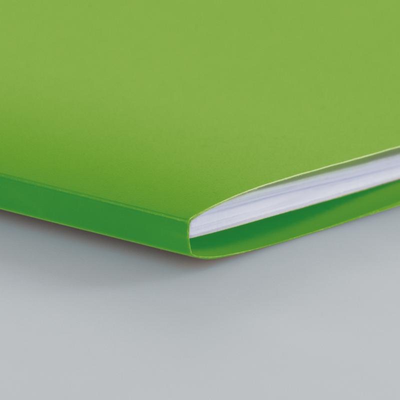 Brunnen Premium Hefthülle A4 FACT!pp mit Namensschild hellgrün