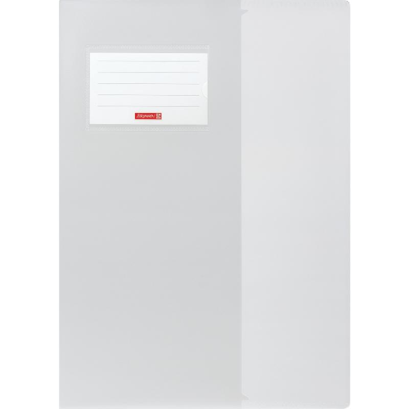 Brunnen Premium Hefthülle A4 FACT!pp mit Namensschild transparent