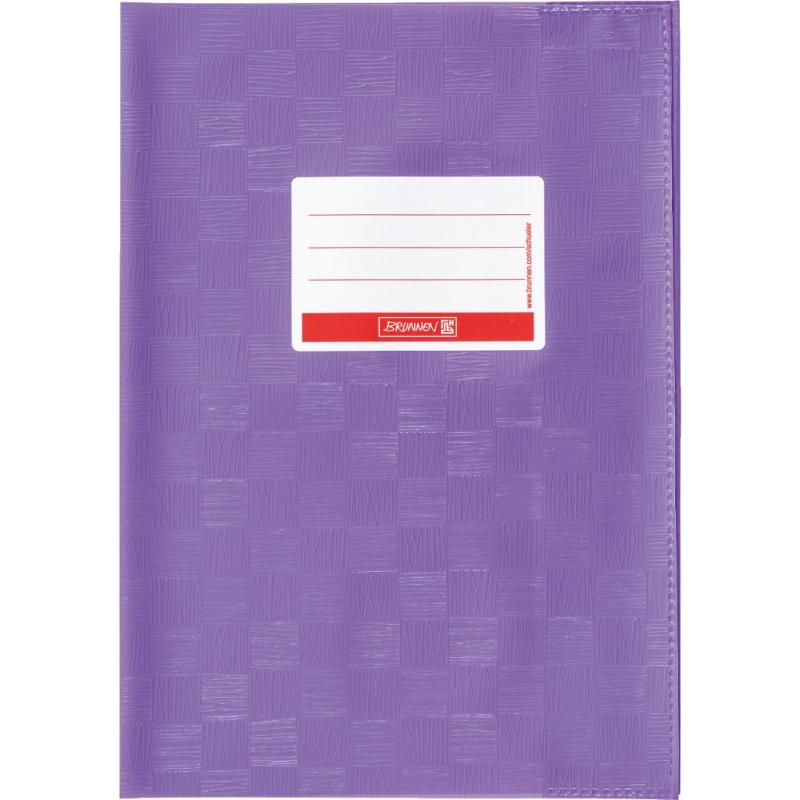 Brunnen Hefthülle A4 Folie mit Schild violett
