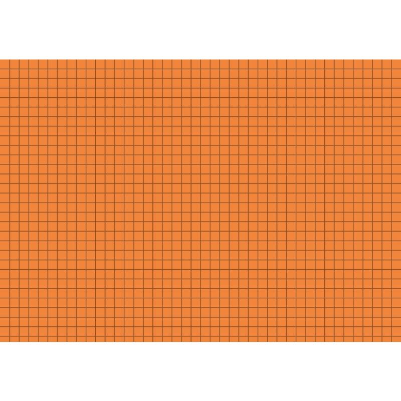Brunnen Karteikarten A5 kariert 100 Stück orange