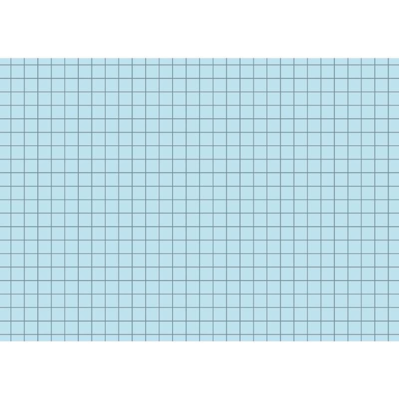 Brunnen Karteikarten A6 kariert 100 Stück blau