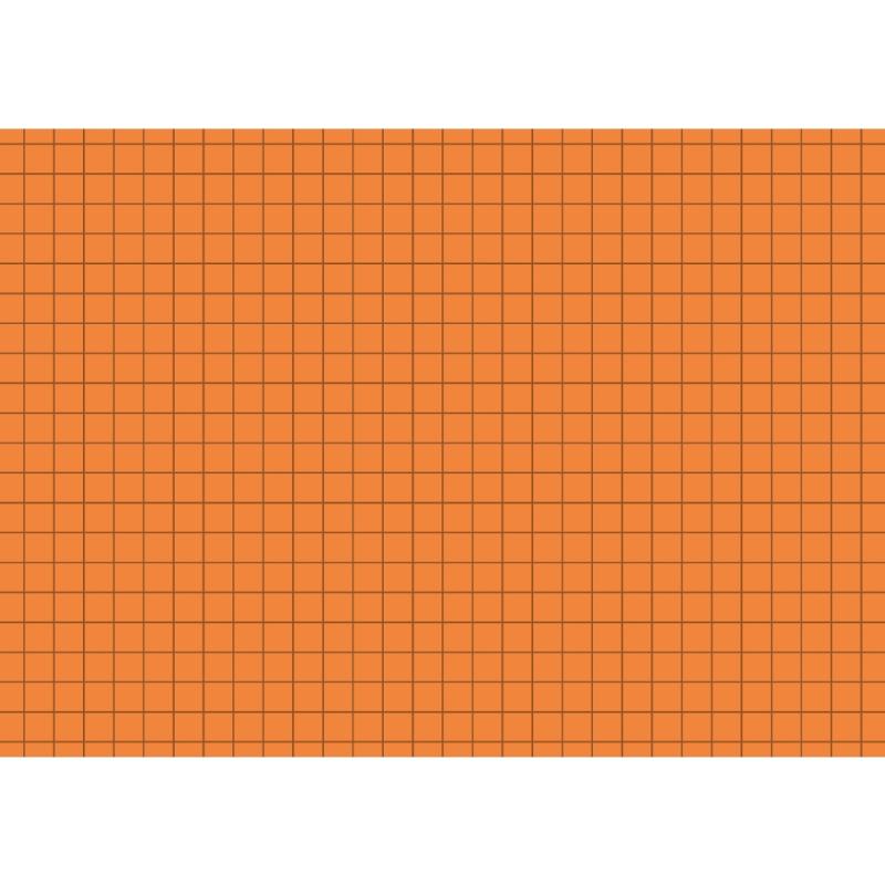 Brunnen Karteikarten A6 kariert 100 Stück orange