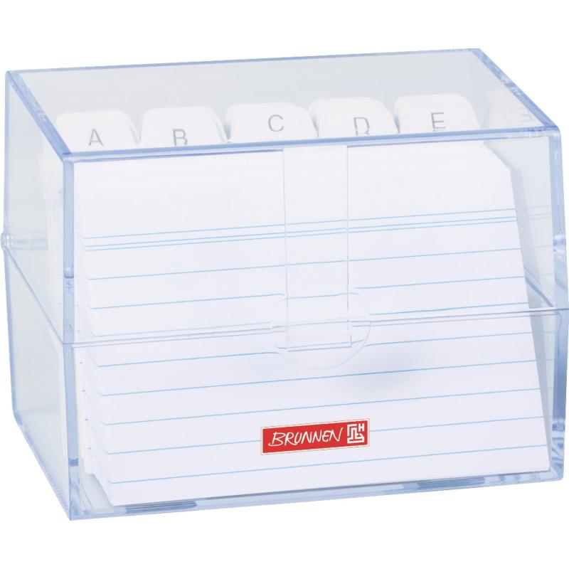 Brunnen Karteikasten für A7 transparent