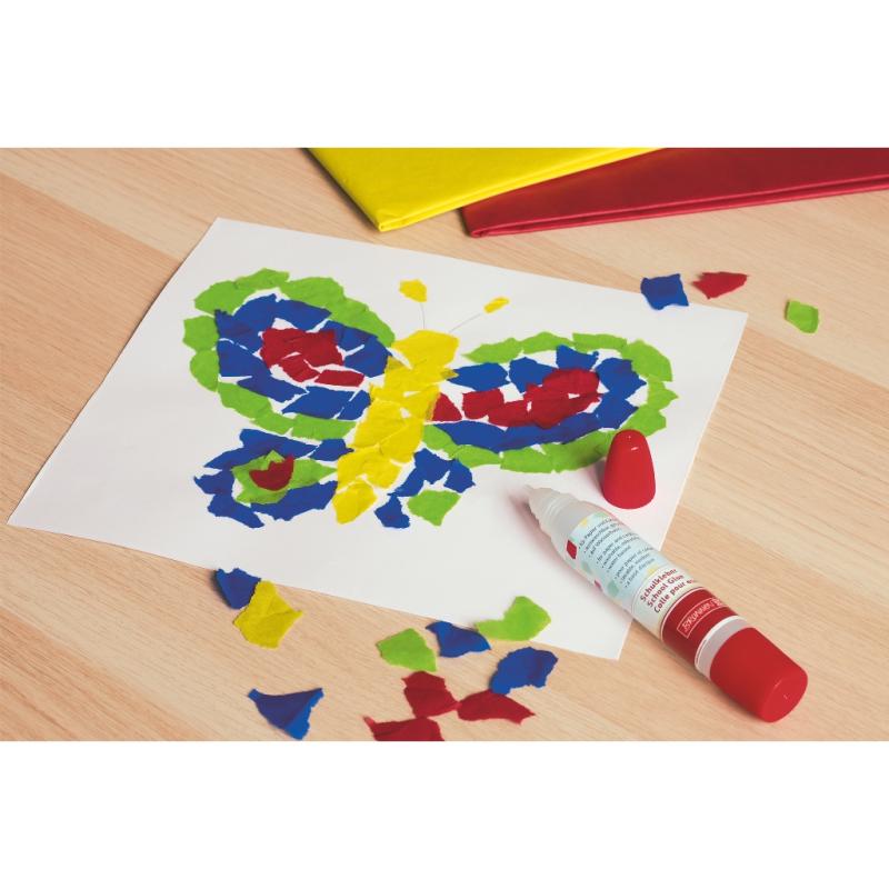 Brunnen Schulkleber auf Wasserbasis mit 2 Spitzen 30ml