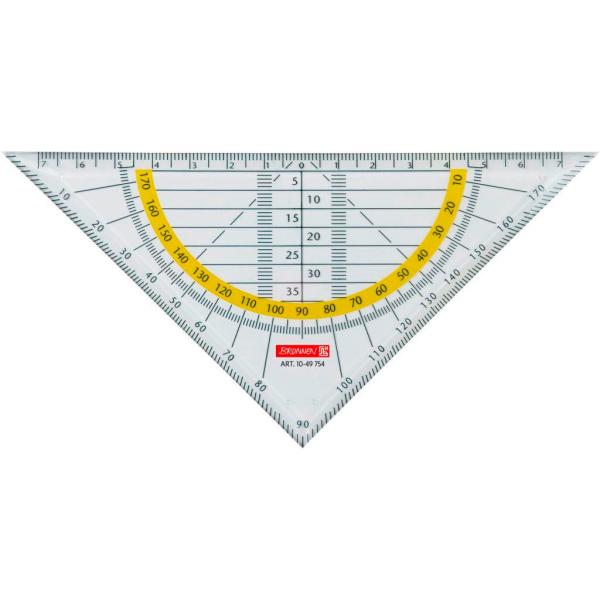 Brunnen Geometrie-Dreieck 16cm glasklar