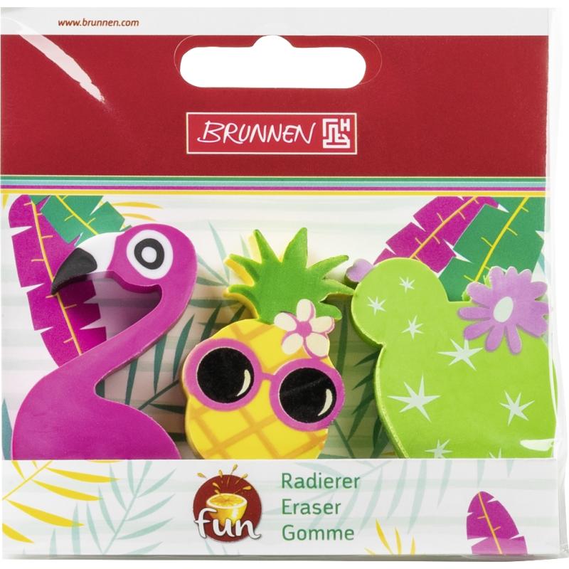 Brunnen Fun-Collection Radiergummi Tropical
