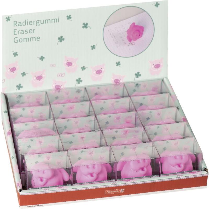 Brunnen Fun-Collection Radiergummi Glücksschwein 3D