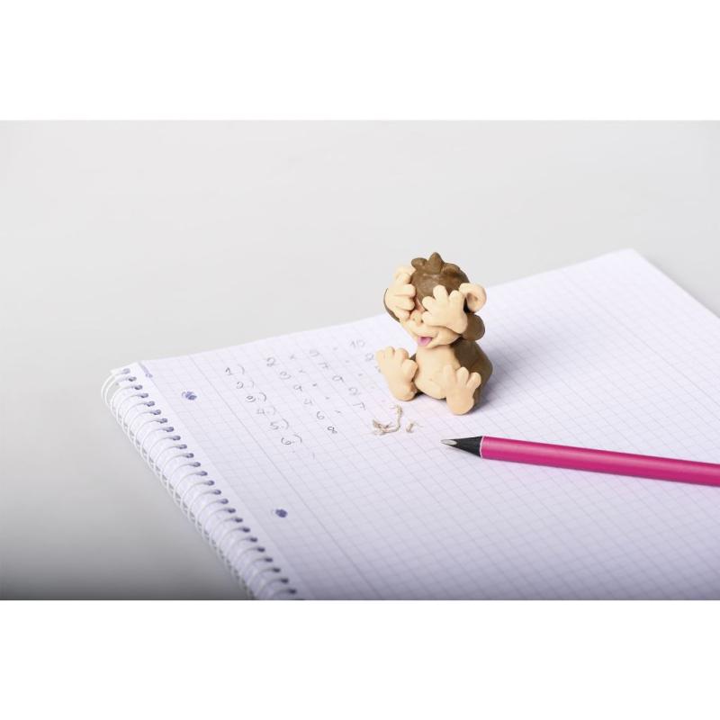 Brunnen Radiergummi lustige Affen 3D