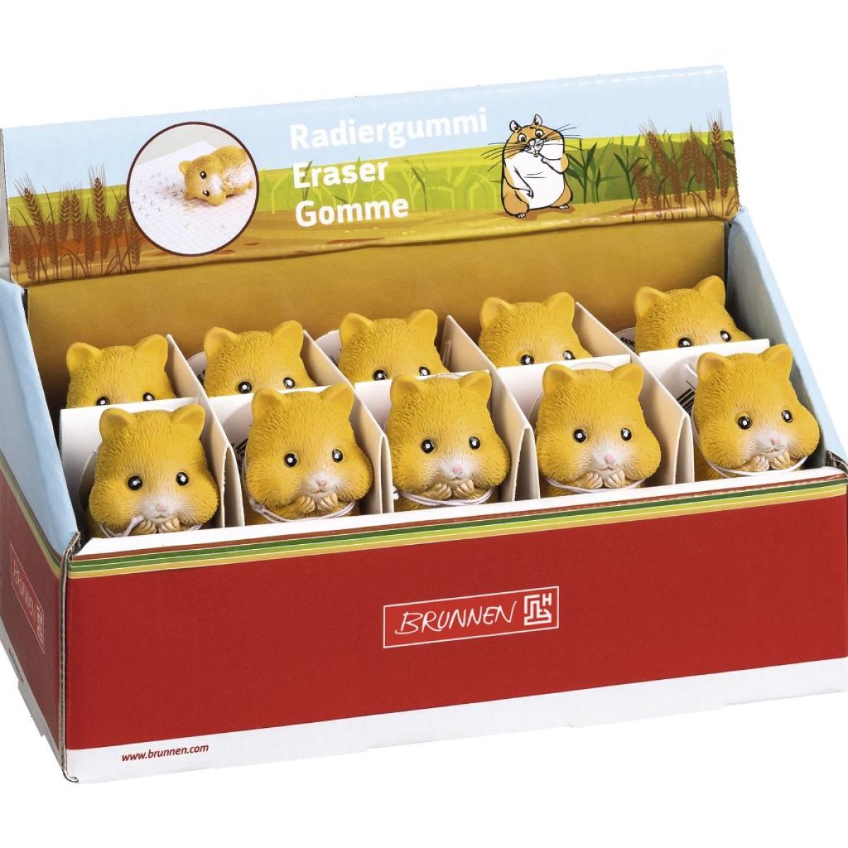Brunnen Fun-Collection Radiergummi Hamster 3D