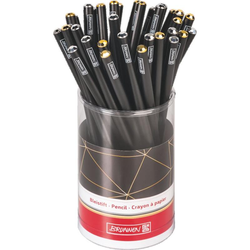 Brunnen Fun-Collection Bleistift HB metallic