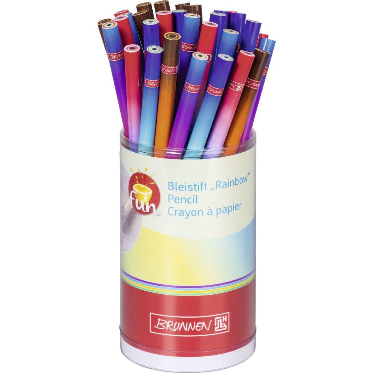 Brunnen Fun-Collection Bleistift HB Rainbow Paper