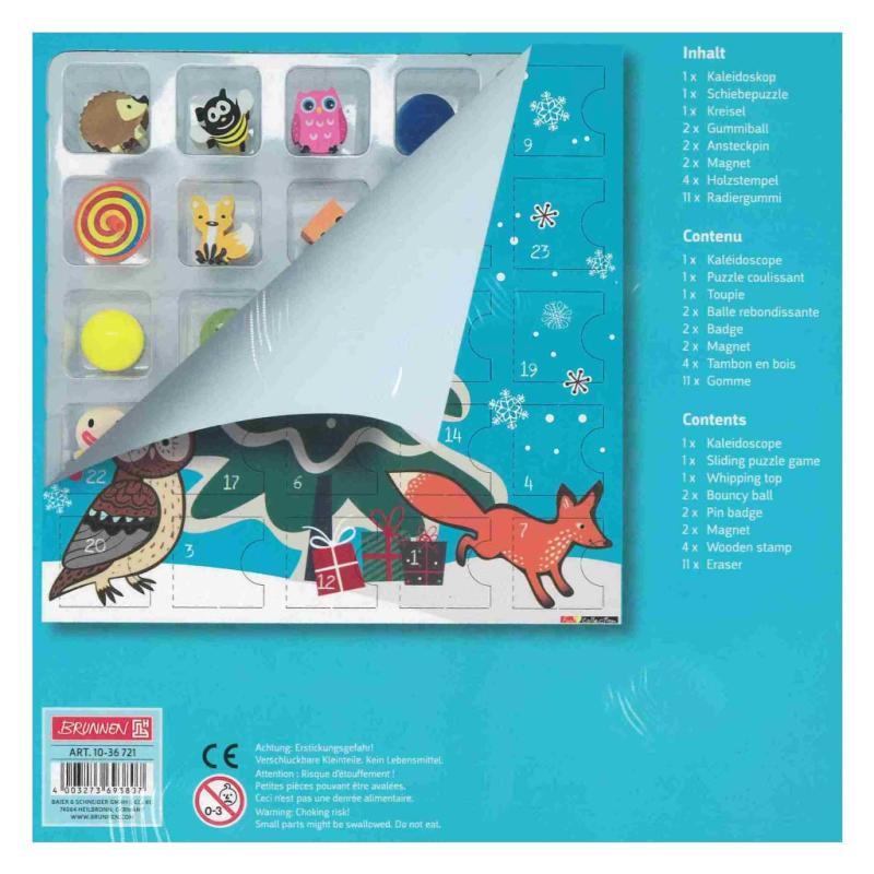 Brunnen Fun-Collection X-Mas Adventskalender