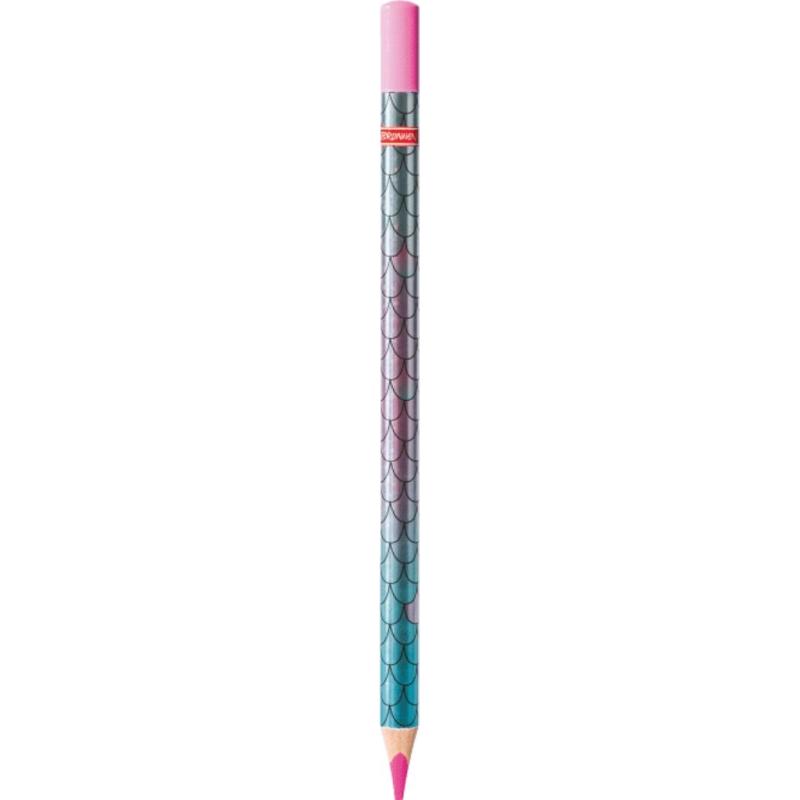 Brunnen Jumbo Buntstifte 12 Stück Etui Fantasy Little Mermaid