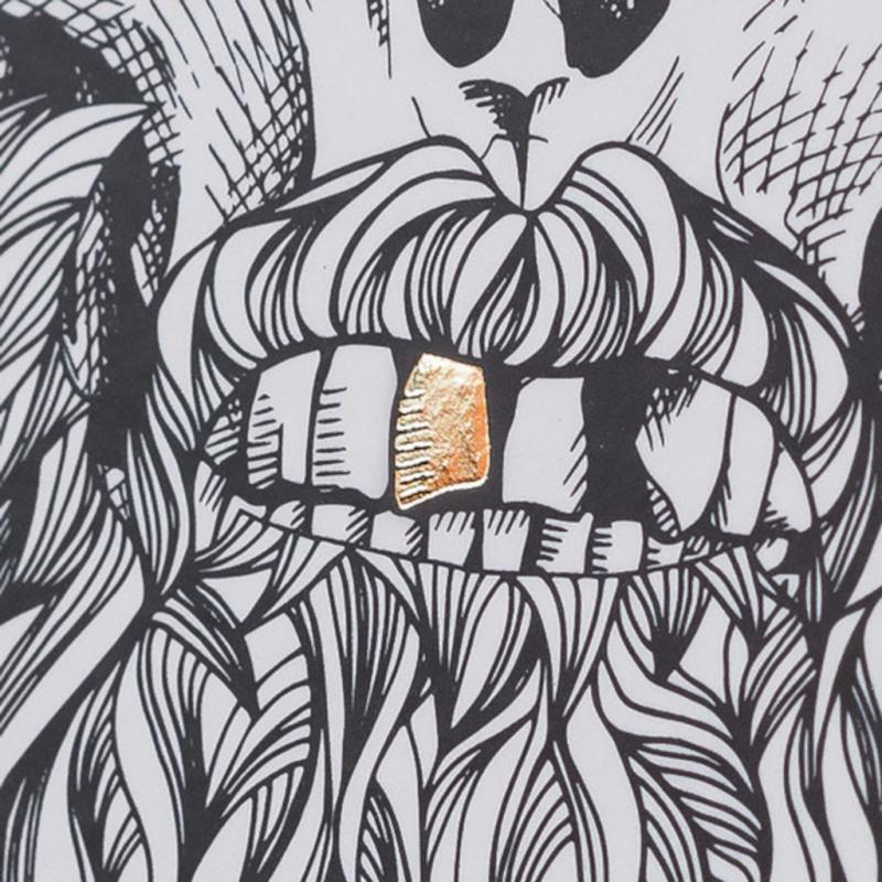 Brunnen Sammelmappe PP für A3 Skull