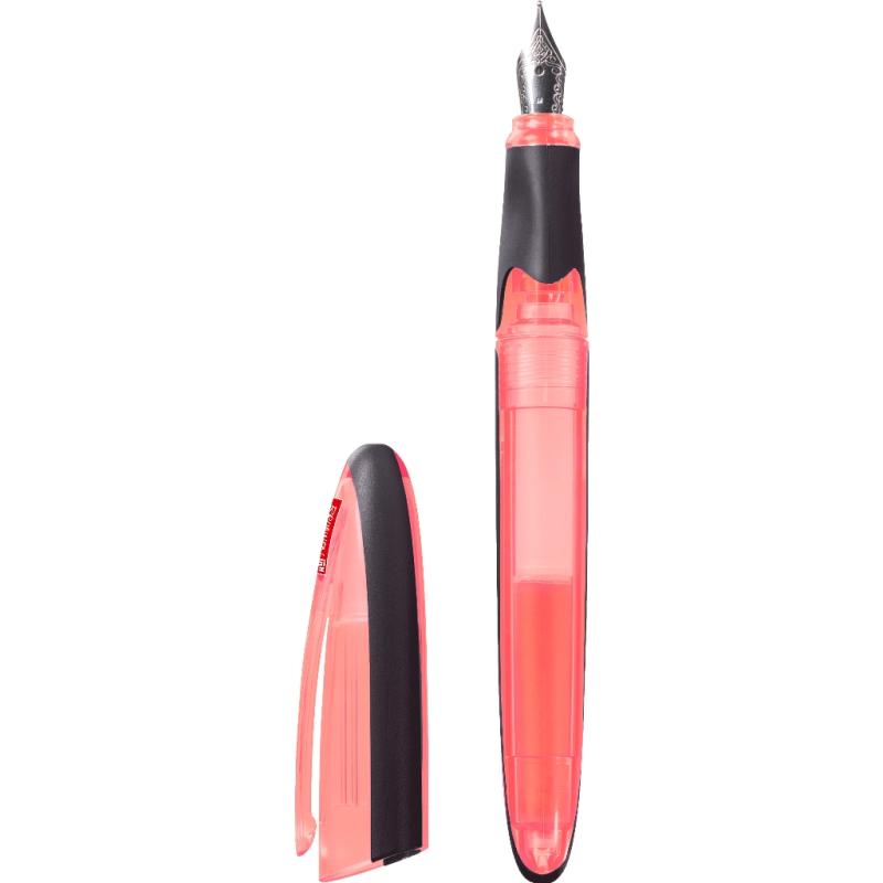 Brunnen Füllhalter Stripe M neon