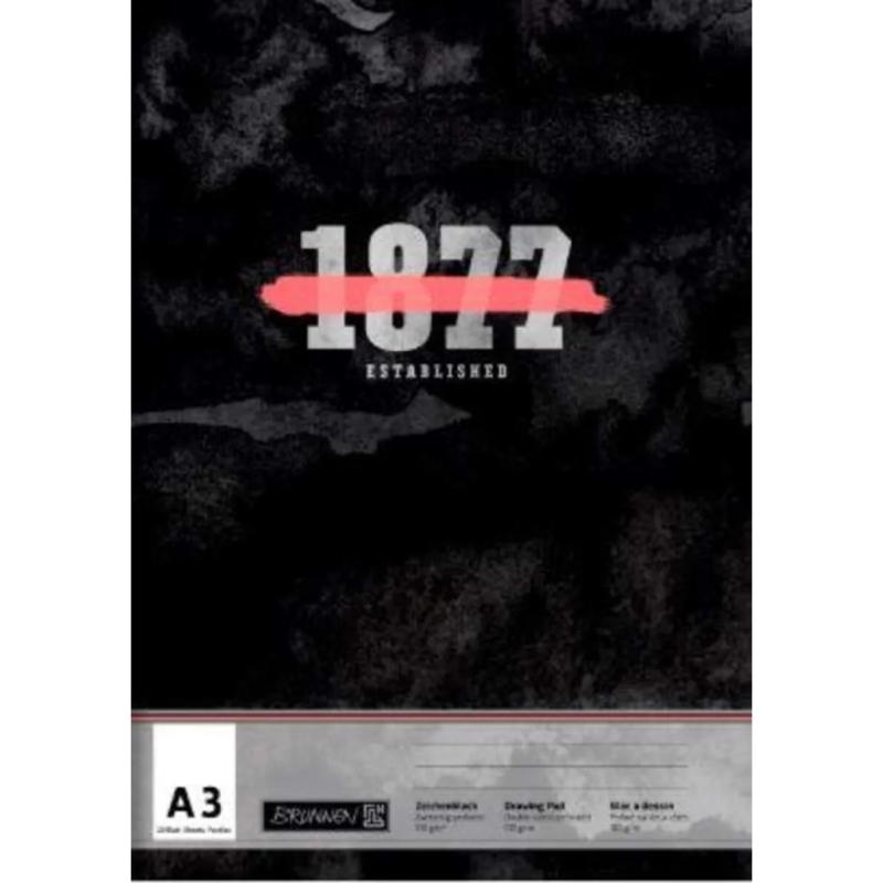 Brunnen Zeichenblock A3 neon