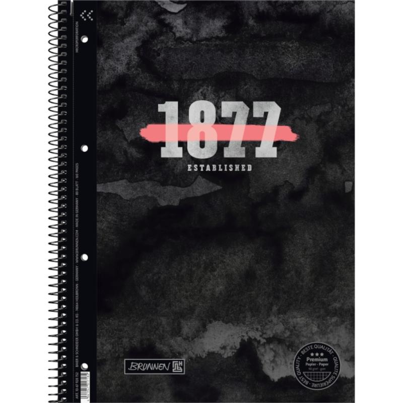 Brunnen Collegeblock Premium 80 Blatt Lineatur 28 neon