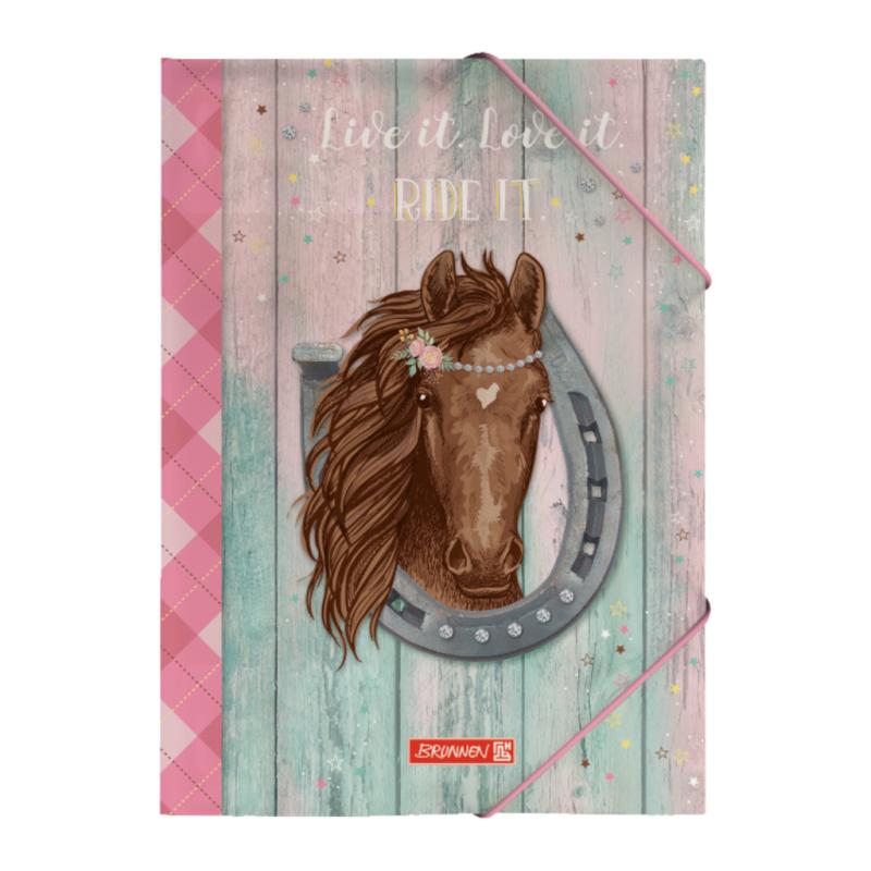 Brunnen Sammelmappe PP für A4 Ponylove