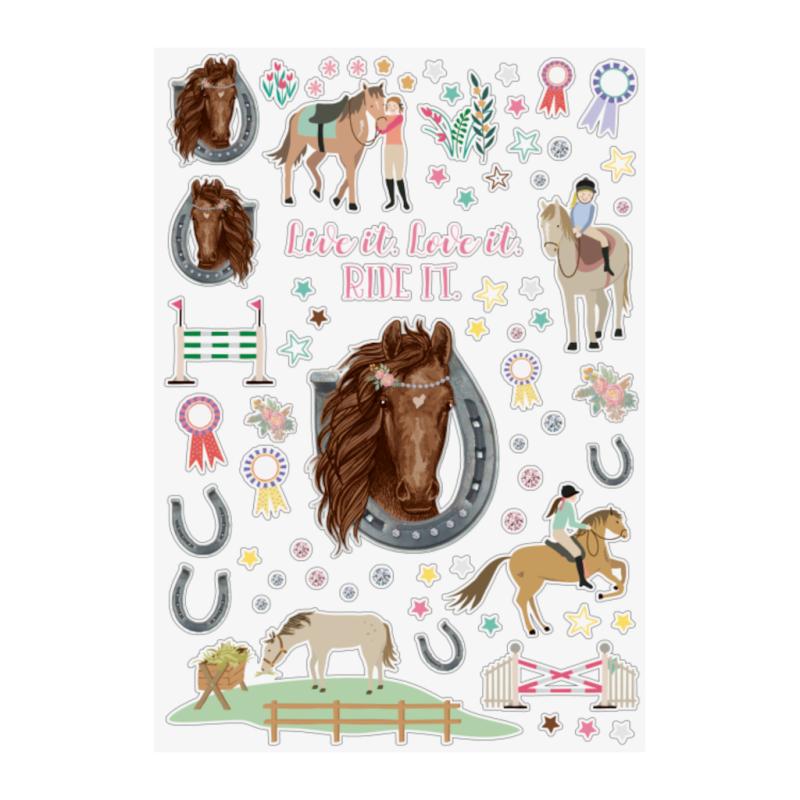 Brunnen Hausaufgabenheft pfiffig A5 Ponylove