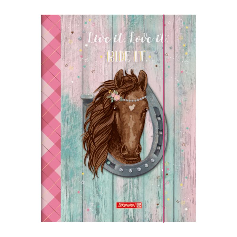 Brunnen Sammelmappe PP für A3 Ponylove