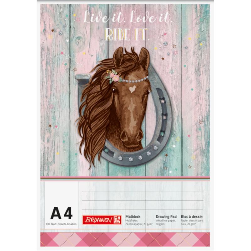 Brunnen Malblock A4 Ponylove