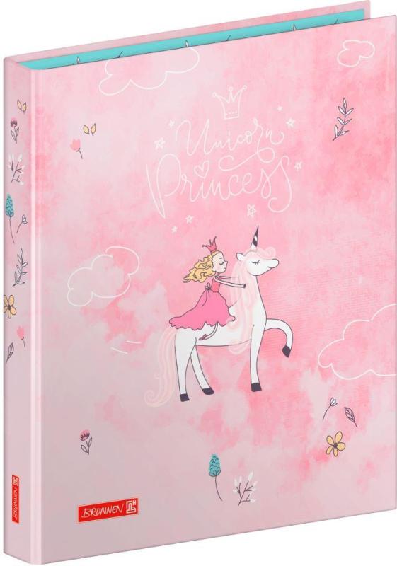 Brunnen Ringbuch A4 mit 2 Ringen 20mm Unicorn Princess