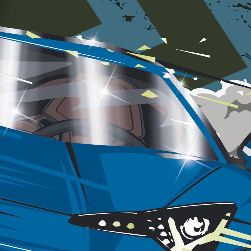 Brunnen Ordner A4 70 mm Fast Wheels