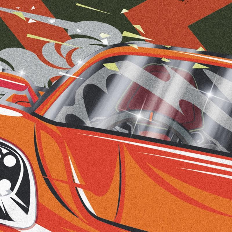 Brunnen Sammelmappe A4 PP Fast Wheels