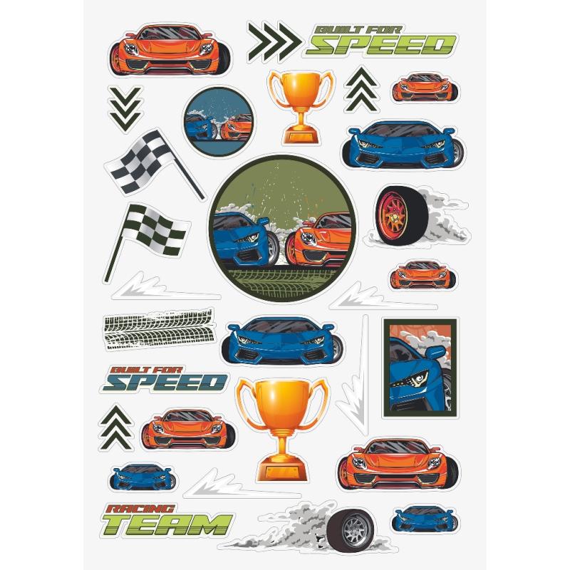 Brunnen Aufgabenheft A5 48 Blatt Fast Wheels