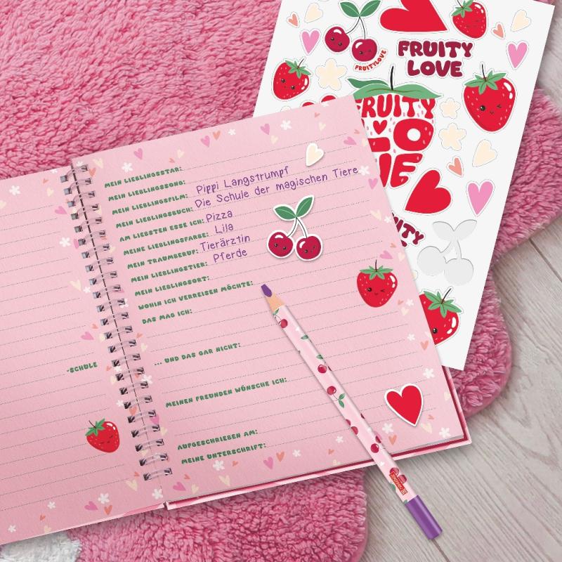 Brunnen Freundebuch Fruity Love