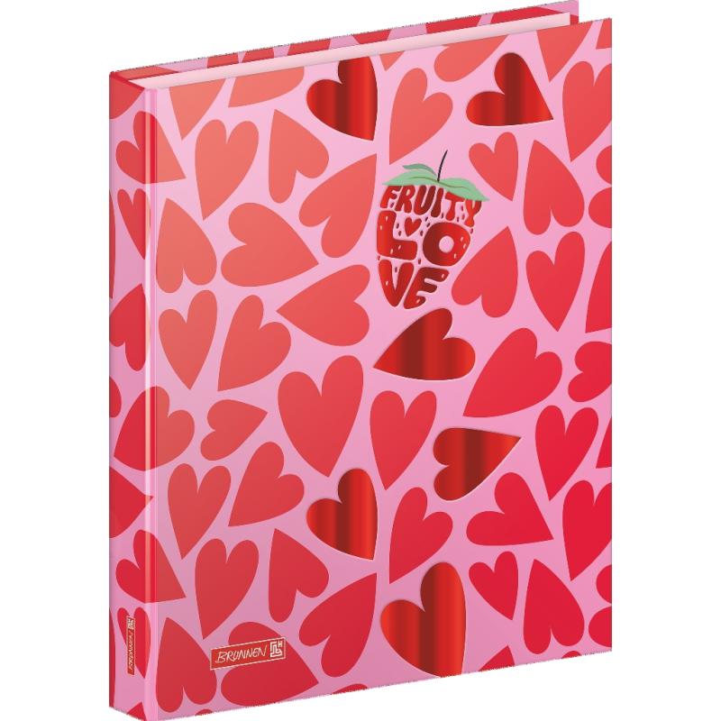 Brunnen Ringbuch A4 mit 2 Ringen 25 mm Fruity Love