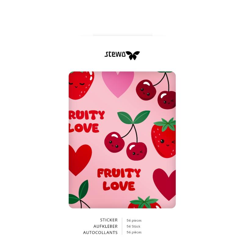Stewo Aufkleber-Bogen Fruity Love "Yumi"