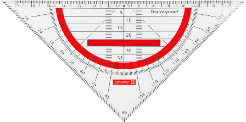 Brunnen Geometrie-Dreieck 16 cm Colour Code