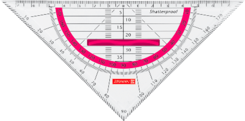 Brunnen Geometrie-Dreieck 16 cm Colour Code