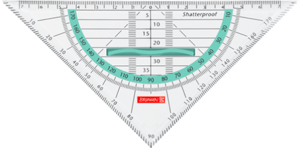 Brunnen Geometrie-Dreieck 16 cm Colour Code