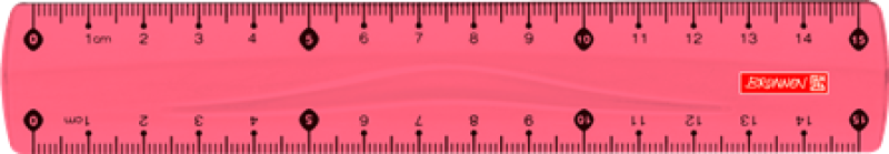 Brunnen Lineal 15cm Colour Code