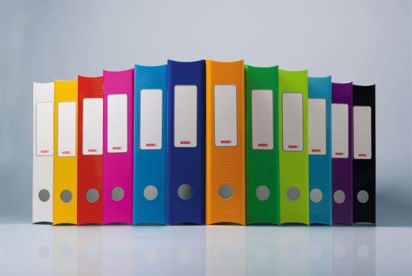 Brunnen Ordner A4 "Wave" Rückenbreite 7 cm Colour Code