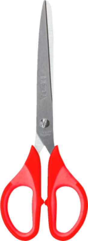 Heyda Büroschere 18 cm Soft-Touch Colour Code