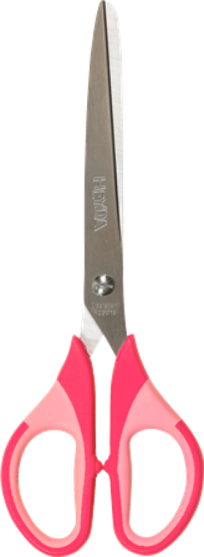 Heyda Büroschere 18 cm Soft-Touch Colour Code